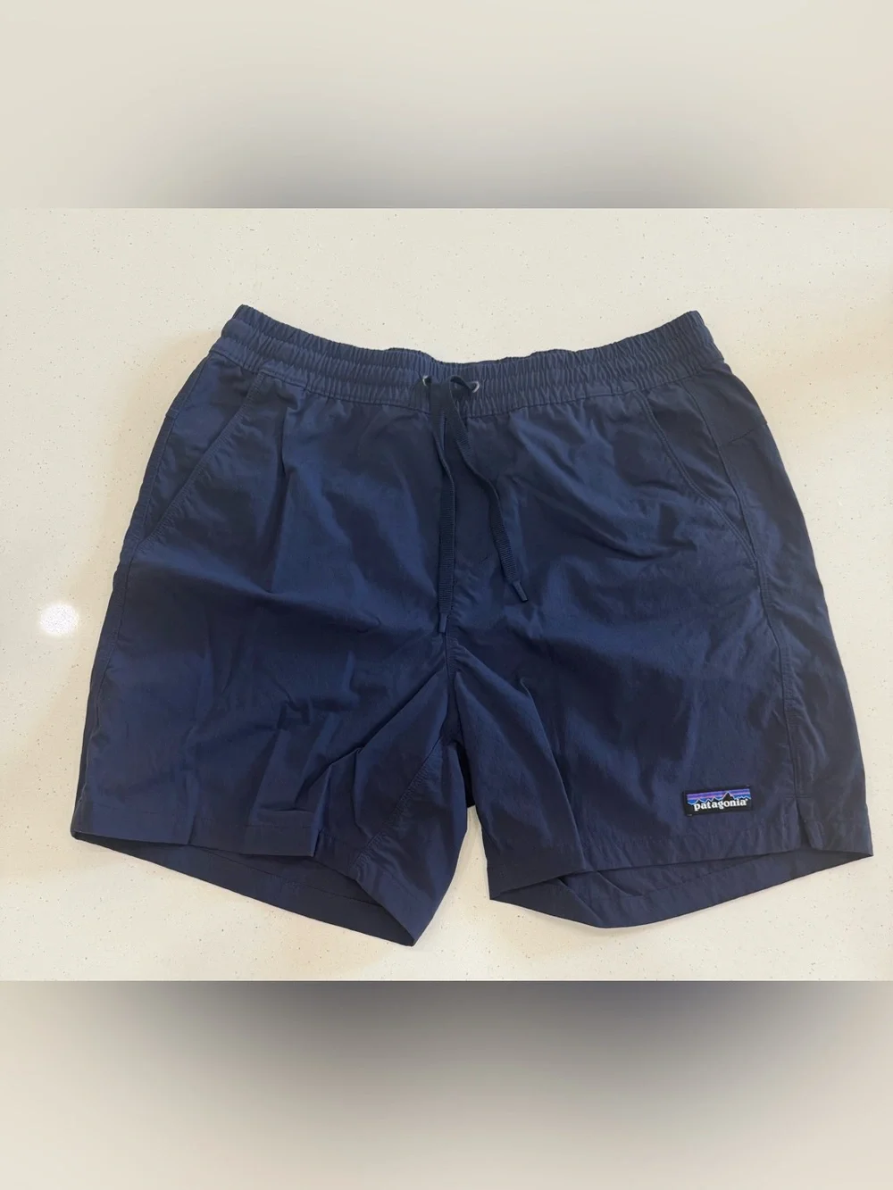Patagonia Navy Blue Casual hybrid Shorts